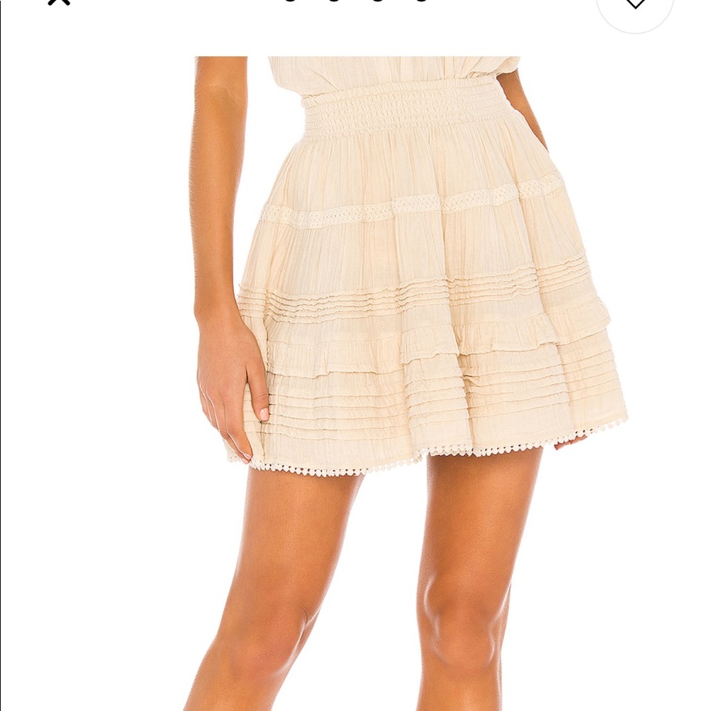 WTB spell & gypsy Hanalei mini skirt XXS